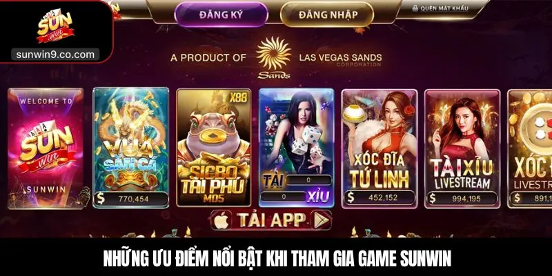 Game Sunwin – Cổng Giải Trí Đổi Thưởng Uy Tín Cho Mọi Cược Thủ 1 Những Ưu Điểm Nổi Bật Khi Tham Gia Game Sunwin